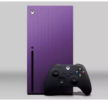Sticker xbox housse de console violet - TenStickers