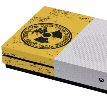 Sticker xbox peau de mise en garde contre les dangers - TenStickers