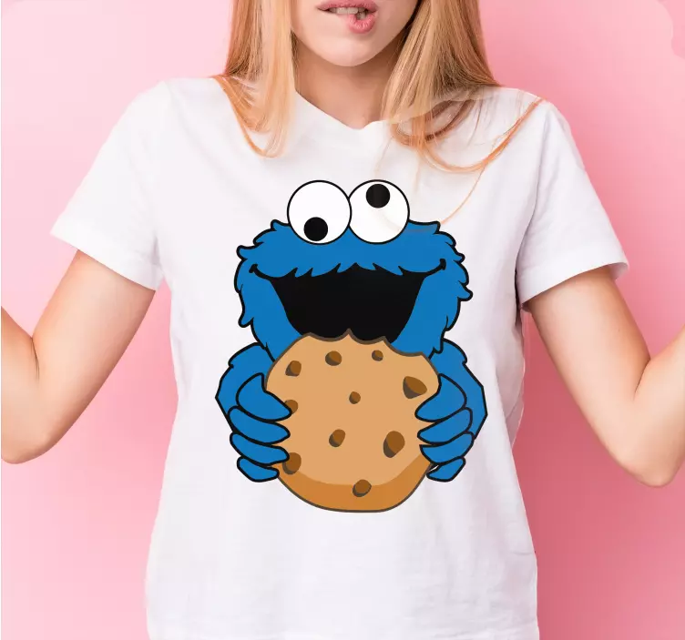 T-shirt enfant monstre des cookies heureux - TenStickers