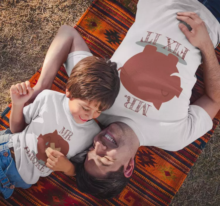 T-shirt mr cassé & mr fix it - TenStickers