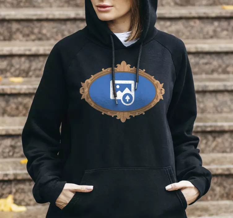 Sweatshirt photo personnalisable - TenStickers