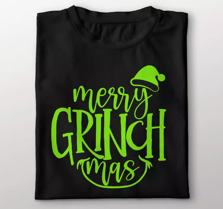 T-shirt Noël Merry Grinchmas - TenStickers