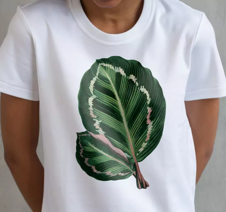 T-shirt inspiration nature feuillue - TenStickers
