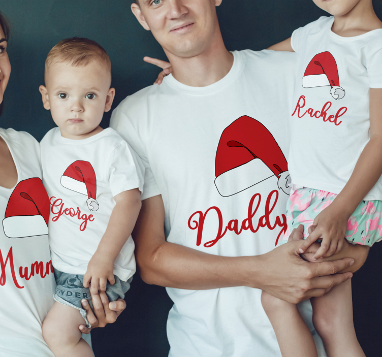 T-shirt Noël vacances en famille - TenStickers