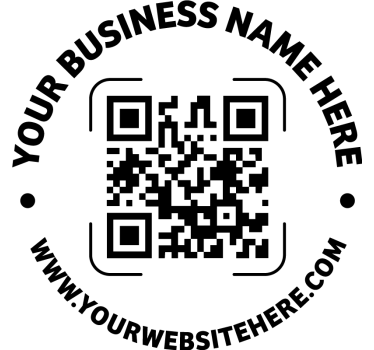 T-shirts code qr d'entreprise - TenStickers