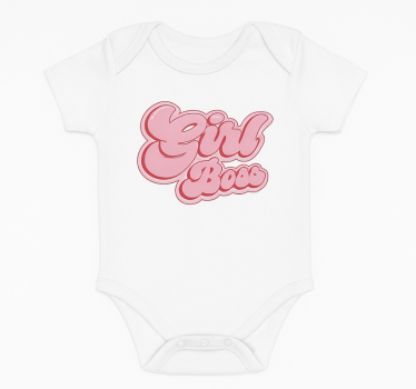T-shirt bébé texte bulle petite chef - TenStickers