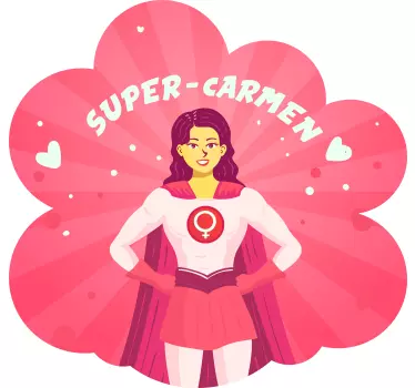T-shirt enfant fille super-héroïne - TenStickers