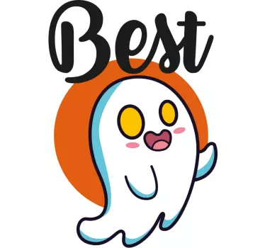 Tee-shirt mère et fille meilleur costume fantôme - TenStickers