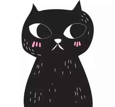 Tee-shirt mère et fille compagnons de chat mignons - TenStickers