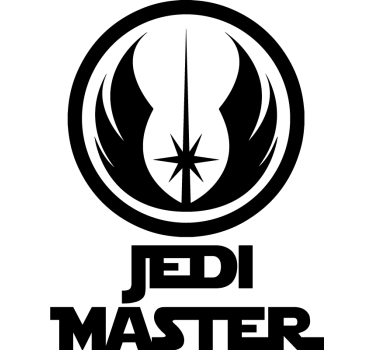 Tee shirt pere et fils Maître jedi - TenStickers