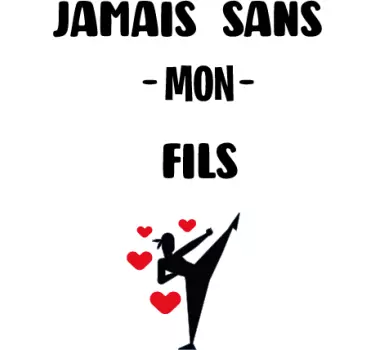Tee-shirt mère et fille moments de famille amusants - TenStickers