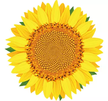 T-shirt tournesol vibrant - TenStickers
