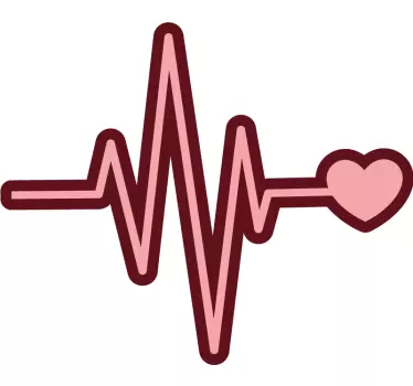 Tee-shirt mère et fille connexion d'amour battement - TenStickers