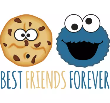 T-shirt cookie et amis monstres - TenStickers