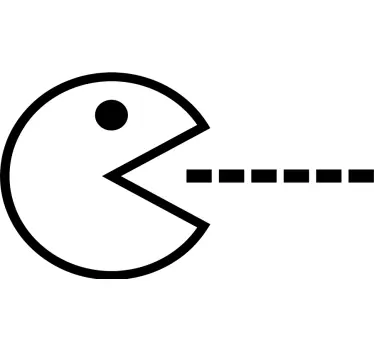 T Shirt couple Pac-man monochrome et fantôme - TenStickers