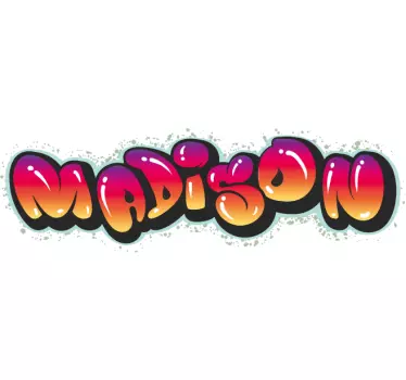 T-shirt personnalisé conception cool avec des graffitis - TenStickers