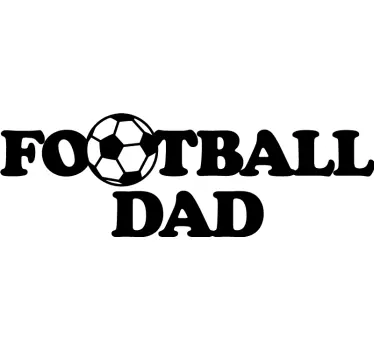 Tee shirt père et enfant football - TenStickers