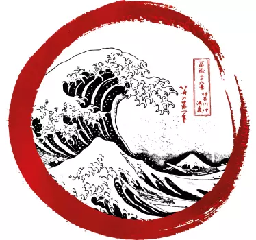 T-shirt La Grande Vague de Kanagawa - TenStickers