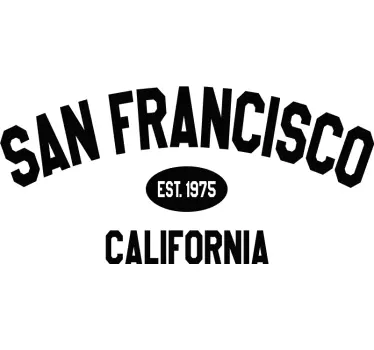 Sweatshirt texte style vintage Université - TenStickers