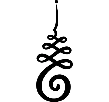 Tee-shirt zen yoga symbole Unalome - TenStickers