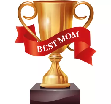 T-shirt fête des mères La meilleure maman - TenStickers