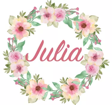 T-shirt personnalisable fleurs de printemps - TenStickers