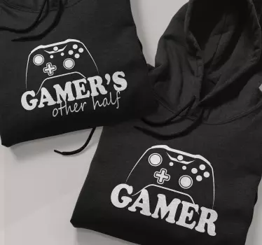Pull couple gamers - TenStickers