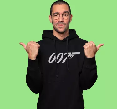 Sweat-shirt motif logo 007 - TenStickers