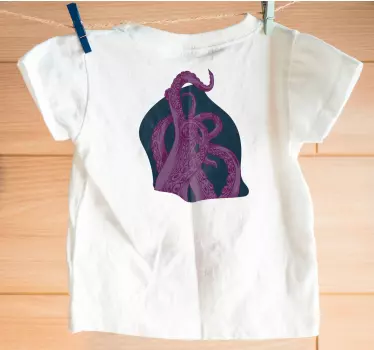 T-shirt créature marine fantaisiste - TenStickers