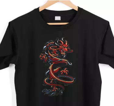 T-shirt design de dragon majestueux - TenStickers