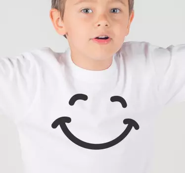 T-shirt enfant conception souriante - TenStickers