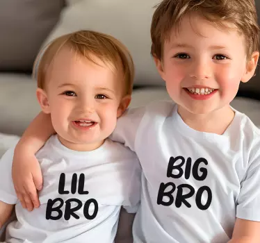 Tee-shirt enfant grand et petit frère - TenStickers