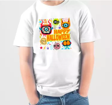 T-shirt halloween fête d'halloween joyeuse - TenStickers