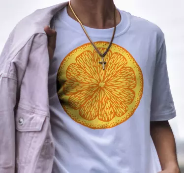 T-shirt jaune citron brillant - TenStickers