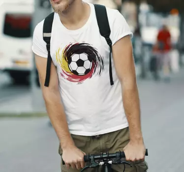T-shirt la Belgique foot - TenStickers