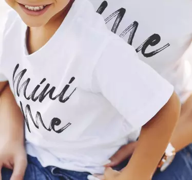 T shirt mere fille t-shirt moi et mini moi - TenStickers