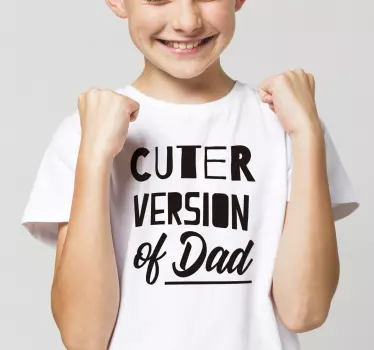 T-shirt père et fils version plus mignonne - TenStickers