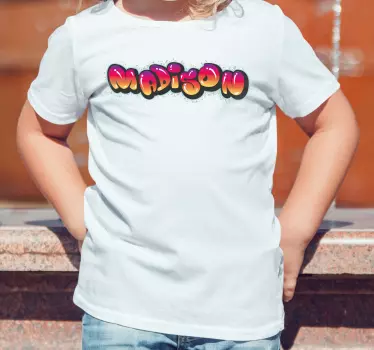 T-shirt personnalisé conception cool avec des graffitis - TenStickers