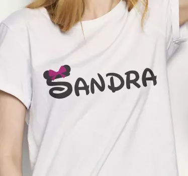 T-shirt personnalisé création de nom - TenStickers