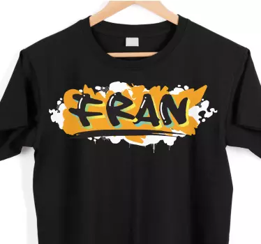 T-shirt personnalisé style graffiti jeune - TenStickers