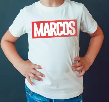 T-shirt Prénom personnalisé comic - TenStickers