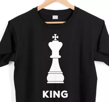 T-shirt roi graphique stylé - TenStickers