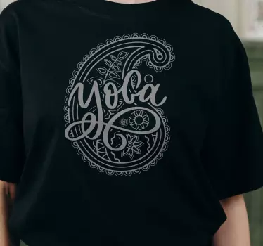 T-shirt style Élégant inspiré du yoga - TenStickers