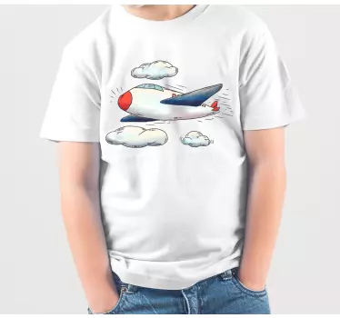 Tee shirt comme des garçons Avion au nez rouge - TenStickers