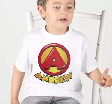 Tee shirt comme des garçons Super lettre initiale - TenStickers