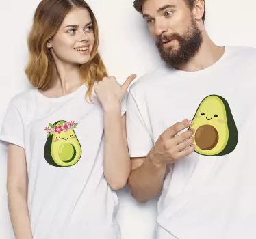 Tee-shirt mère et fille avocats heureux compagnons - TenStickers