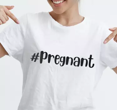Tee-shirt mère et fille célébration de la vie attendue - TenStickers