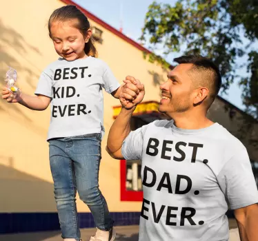 Tee-shirt mère et fille meilleurs moments en famille - TenStickers