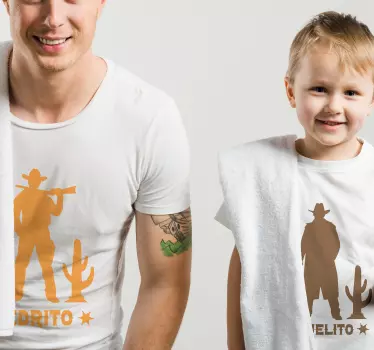 Tee-shirt mère et fille tenue d'aventuriers - TenStickers