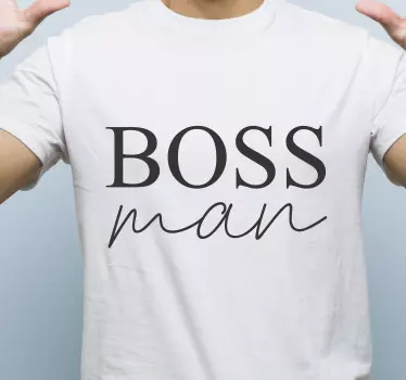 Tee shirt pere et fils t-shirt homme et bébé patron - TenStickers